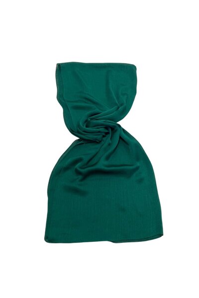 KROREN Şal Jan Jan verde de culoare uni 7301-76