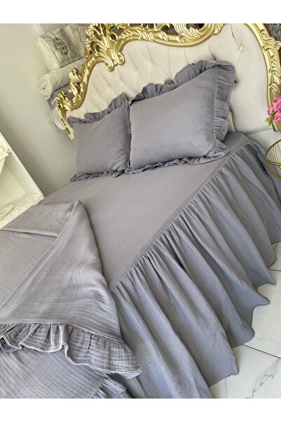 AHSEN TASARIM Müslin yatak örtüsü