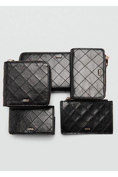 MODİNOVA Mango Decorative Stitched Wallet