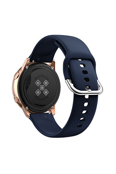 NovStrap Huawei Watch Gt6 41mm Gt4 41mm Gt5 41mm ile Uyumlu Kordon (18mm Pimli) Yumuşak Jel Silikon Kayış