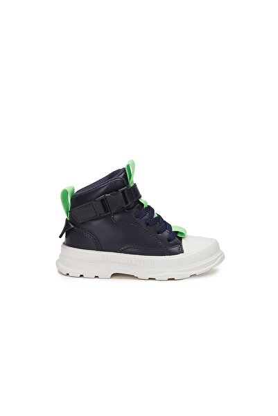 Vicco Μπότες αγοριού Navy Blue με αγκράφα από μπαμπού