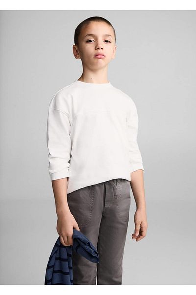 MANGO Kids Trousers with elastic waist