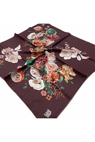 Levidor Eșarfă din mătase Tivil cu model Bitter Brown 22529 - 07