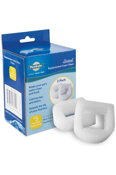 PetSafe Drinkwell Spare Foam Filters 2 Pack