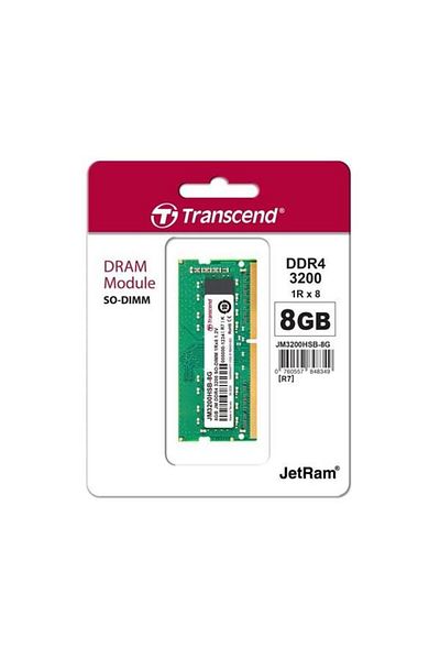 Transcend Ddr4 3200Mhz Cl22 8Gb Ram - Jm3200Hsb-8G Notebook Ram