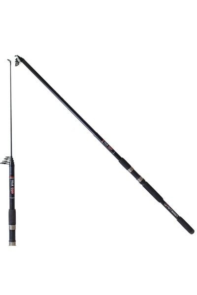 Remixon Apache 3,90 Cm, 250 gr Teleskopik Olta Kamışı Mat Black