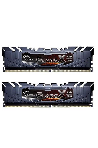 Arey GSKILL 16GB (2X 8GB) DDR4 3200MHZ CL16 DUAL KIT PC RAM FLARE X F4-3200C16D-16GFX (AMD COMPATIBLE)