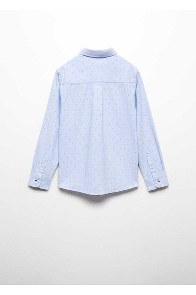 MANGO Kids Košile se vzorem Oxford