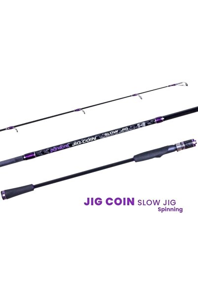 Pandora Jig Coin (SPINNING) Jig Kamış Boyut: 1.83 M / Action: Max. 200 G