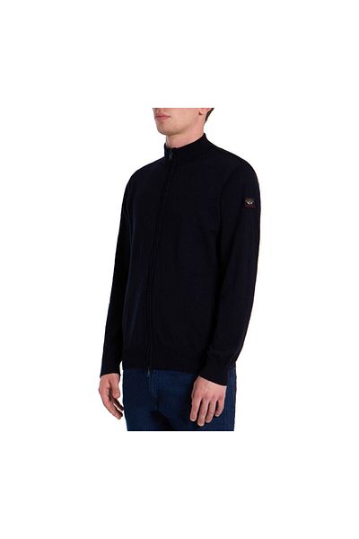 PAUL&SHARK Men's Long-Sleeved Daily Use Regular Fit Blue Sweatshirt C0P1044-050