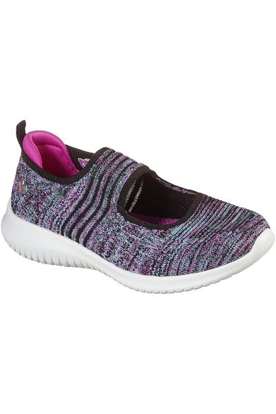 SKECHERS Ultra Flex Pretty Catch Children's Sports Ballerinas - 302241 L-Bkmt