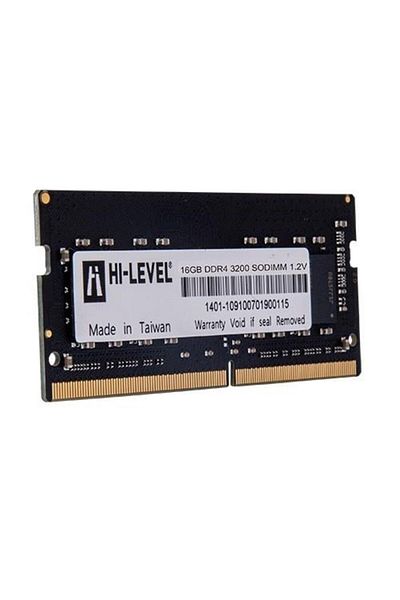 Hi-Level 16Gb Ddr4 3200Mhz Notebook Ram Value Hlv-Sopc25600D4/16G
