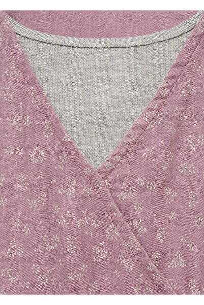 MANGO Kids Volanlı Desenli Elbise