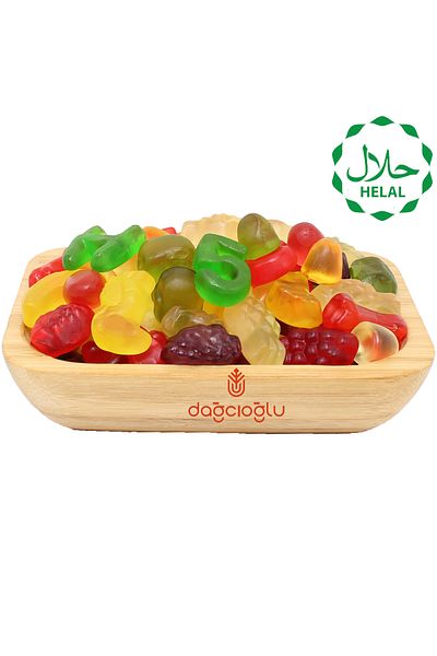 Dağcıoğlu Mixed Fruit Jelly Beans 1 kg