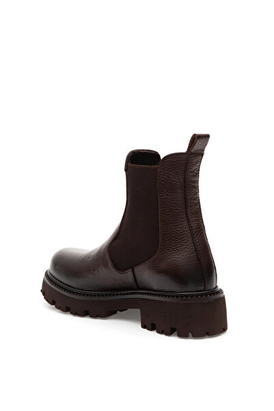 Pierre Cardin Kahverengi Deri Lastikli Bot 50300071-VR029