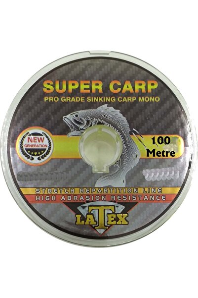 Latex Süper Carp 100 Mt Monofilament Misina