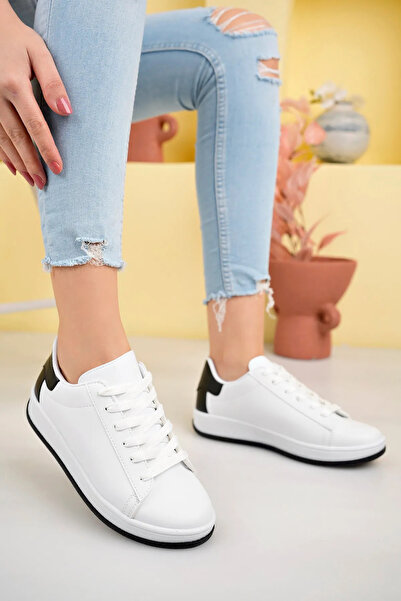 Kadın Günlük Beyaz Spor Ayakkabı Tarz Yumuşak Günlük Sneaker Kadın Ayakkabı