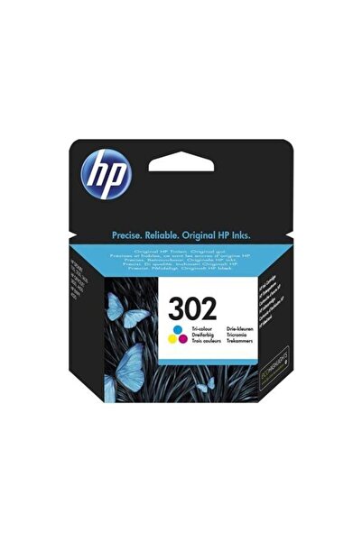 HP F6u65ae (302) Uc Renklı Murekkep Kartusu 165 Sayfa