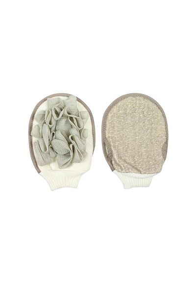 nascita Nasbathx0007 Koton Fiber Shower Gloves Rubber.