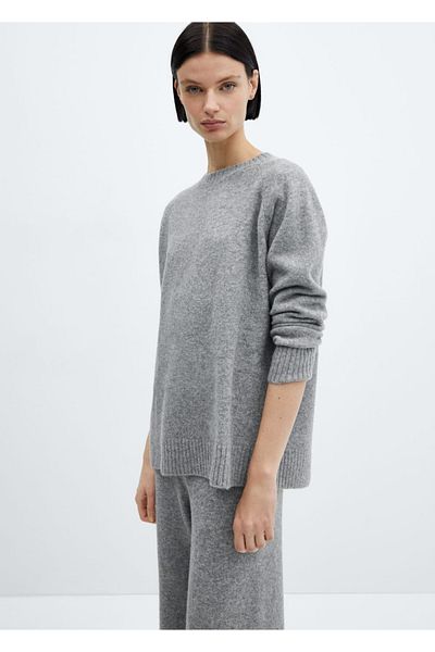 MANGO Woman Knitwear Oversize Sweater