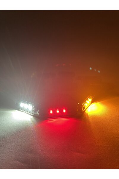 AHMET OTOMOTİV (10 ADET) ÖZELLİKLİ PARMAK LED KIRMIZI RENK 12V-24V