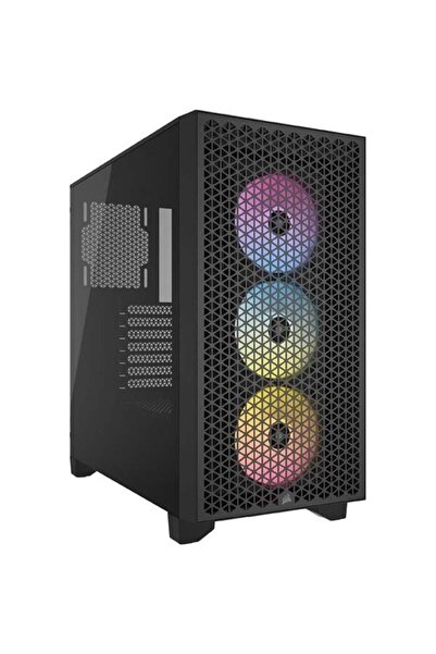 Corsair 3000D Cc-9011255-Eu 3-Rgb Fan Gaming Mid-Tower Pc Case