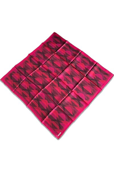 Armine Πορτοκαλί Σαξ Μεταξωτό Φουλάρι Σούρα με Κάρμα Σχέδιο 9170 - 36