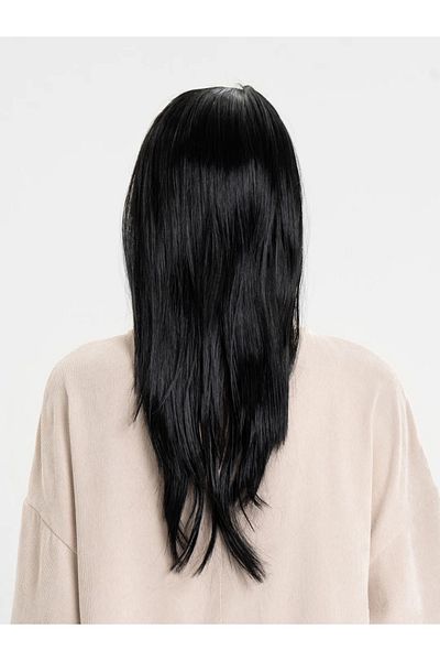 nuit dose Black Color Long Party Wig