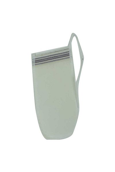 Angoravi Silk Back and Body Pouch White 17X25