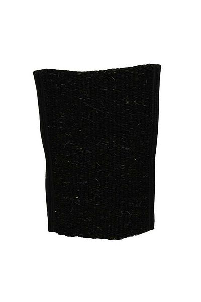 Angoravi Natural Goat Hair Hand Snap Back and Body Scrub Black 26X18