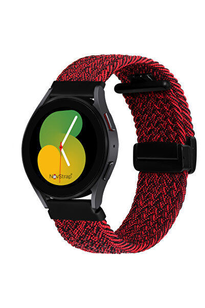 NovStrap Huawei Watch Gt6 41mm Gt4 41mm Gt5 41mm ile Uyumlu Kordon (18mm Piml...