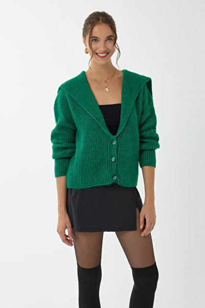 Hiccup Πλεκτή ζακέτα με κουμπιά με χαλαρή εφαρμογή