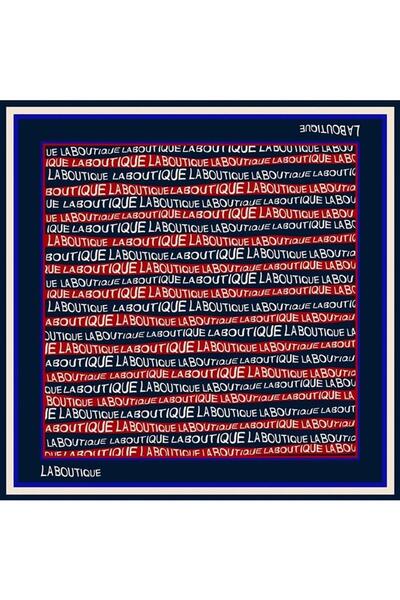 LA BOUTIQUE Μεταξωτό κασκόλ Sura 1631 - 04