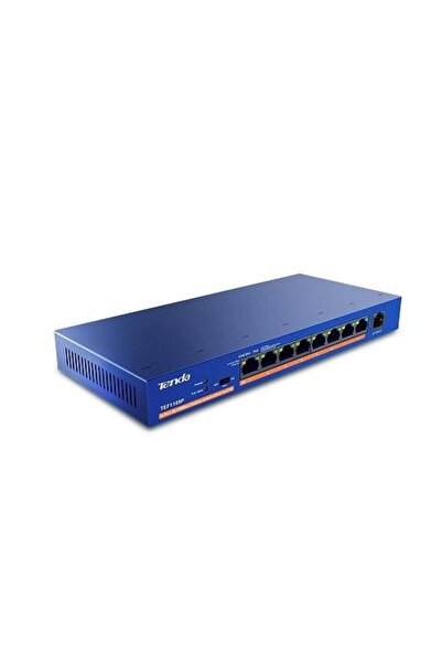 Tenda 9 منافذ 63 وات 8 منافذ PoE TEF1109P-8-63W 10/100 محول غير مُدار