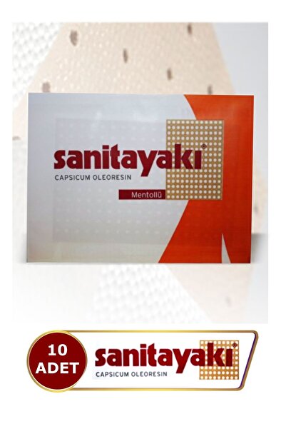 Sanita Yakı Bandı 12 X 17 Cm. 10 Adet.