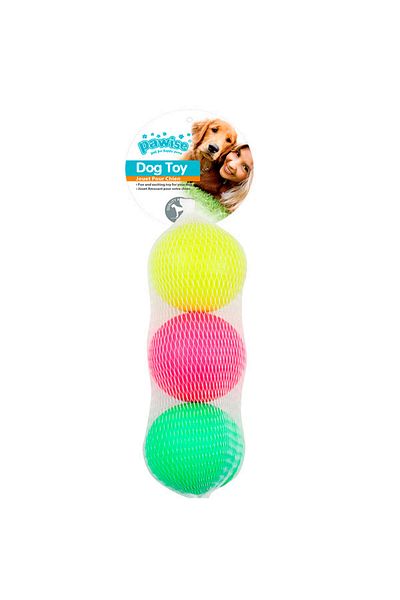 thepassioniz Pawise Triple Sponge Ball Bright Color Dpmah