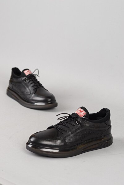 SEÇ KUNDURA Select 2967 genuine leather special soled men's shoes black