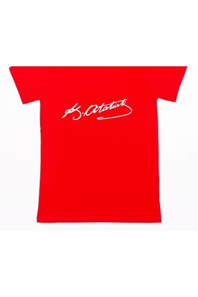 mAddog Ataturk Silhouette - Signed Back (Relax Fit) 9Xl/8Xl/7Xl/6Xl/5Xl/4Xl/3Xl
