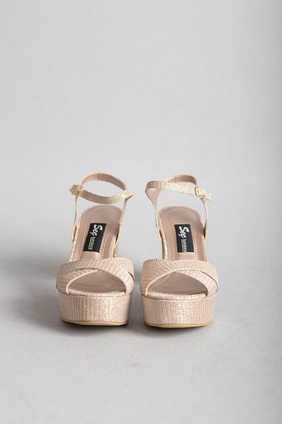 SEÇ KUNDURA Selectați 1360 Pantofi de damă cu toc cu platformă (TOC:9CM PLATFORM:3CM) Rose