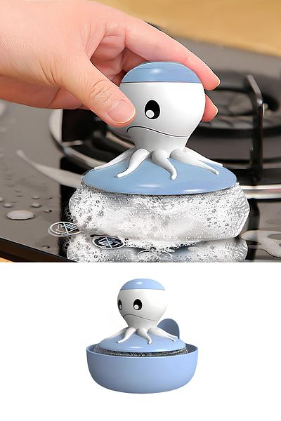 Ecuy Octopus Shaped Dishwasher with Detergent Chamber