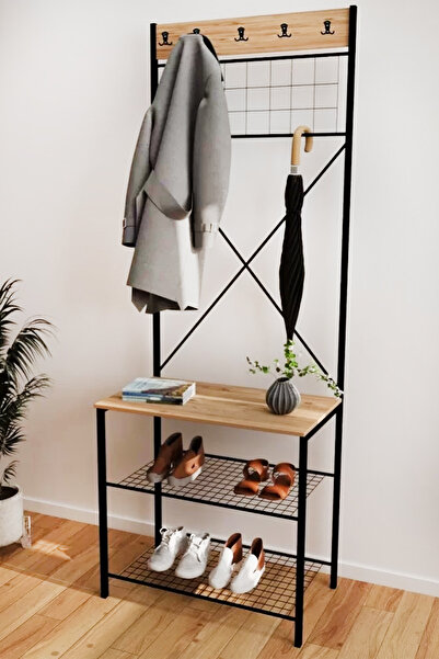 Weblonya Portmanto Askı Elbise Askısı Vestiyer Ayaklı Askı 6098