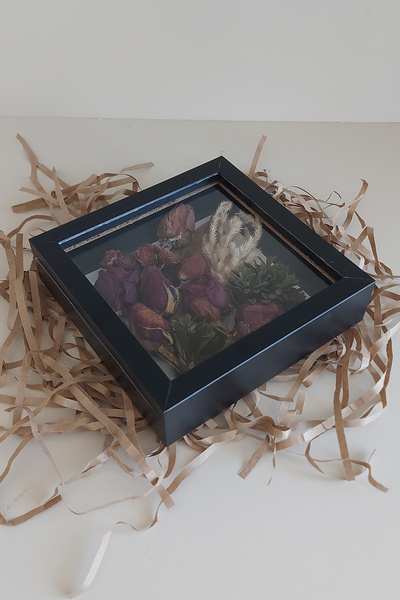 hobicehayaller إطار الذاكرة 20x20x5 سم! صندوق تخزين الزهور موديل جديد