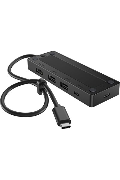 HP Hub de călătorie USB-C 86T46AA G3, USB 3.2 Gen 2 (3.1 Gen 2) Tip-C, 10000 ...