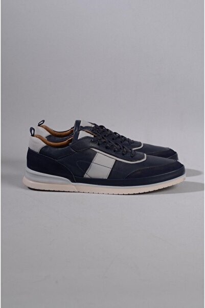 SEÇ KUNDURA KMC 1687 PANTOFI CASUAL BĂRBAȚI DIN PIELE AUTENTICĂ ALBASTRU ÎNCHIS