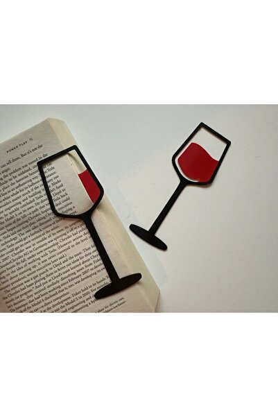 3D علامة كتاب النبيذ 1 قطعة