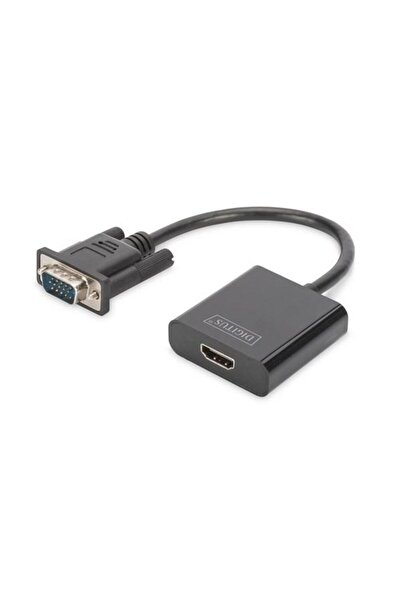 Digitus DA-70473 VGA HDMI ÇEVİRİCİ +SES FHD