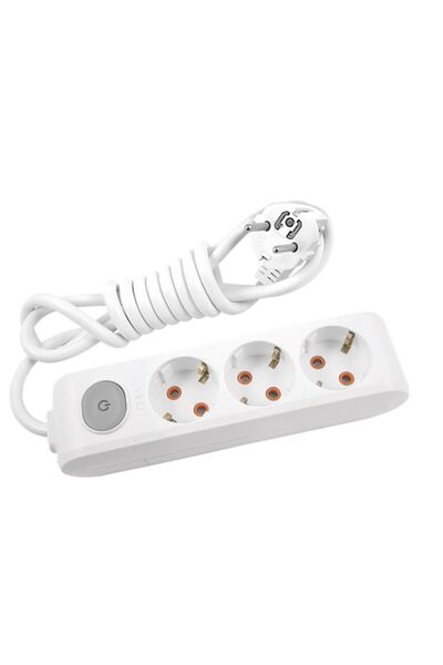 Ethab Ticaret Multi-Let Wired Group Socket 3 Piece 5 Meters