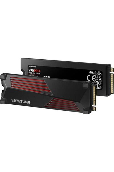 Samsung 1TB 990 PRO MZ-V9P1T0CW 7450- 6900MB/s M2 NVMe Gen4 Disk Soğutuculu