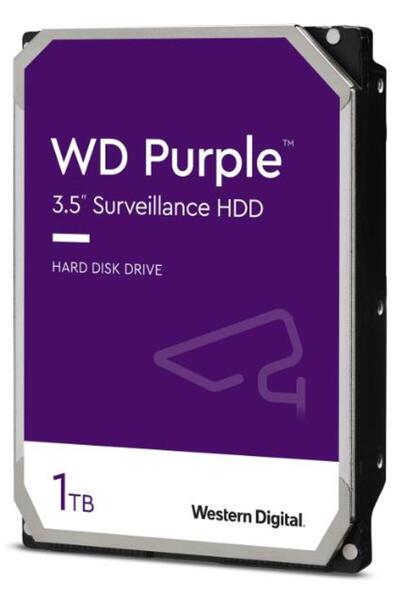 WD HDD за видеонаблюдение Purple WD11PURZ, 1ТБ, 5400RPM, 64МБ, SATA III