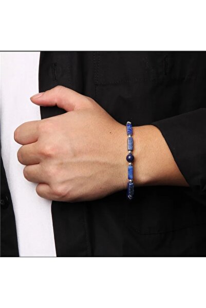 derokas Lapis Lazuli Doğaltaş Zarif Bileklik